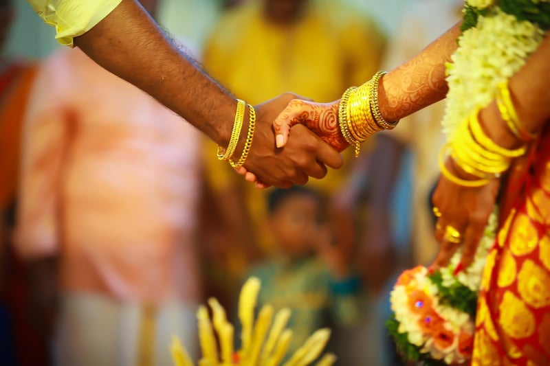 Haldi ceremony in India
